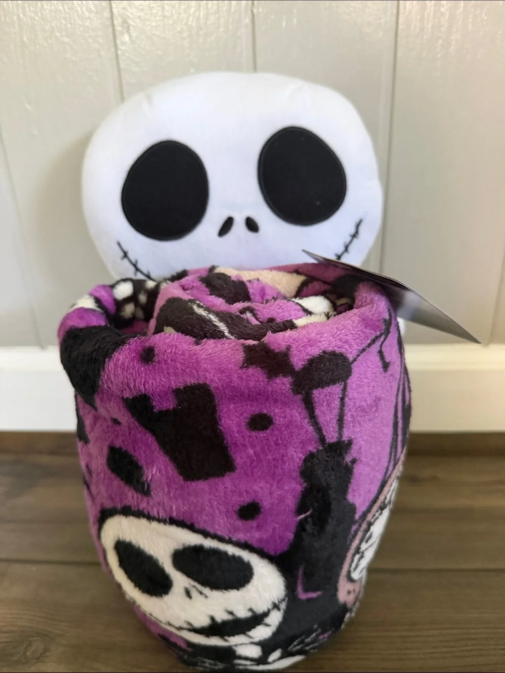 Nightmare before Christmas plush with blanket new